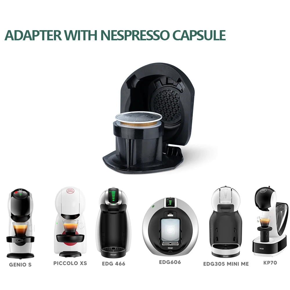 icafilas Adapter for Nescafe Dolce Gusto Genio s plus Maker with