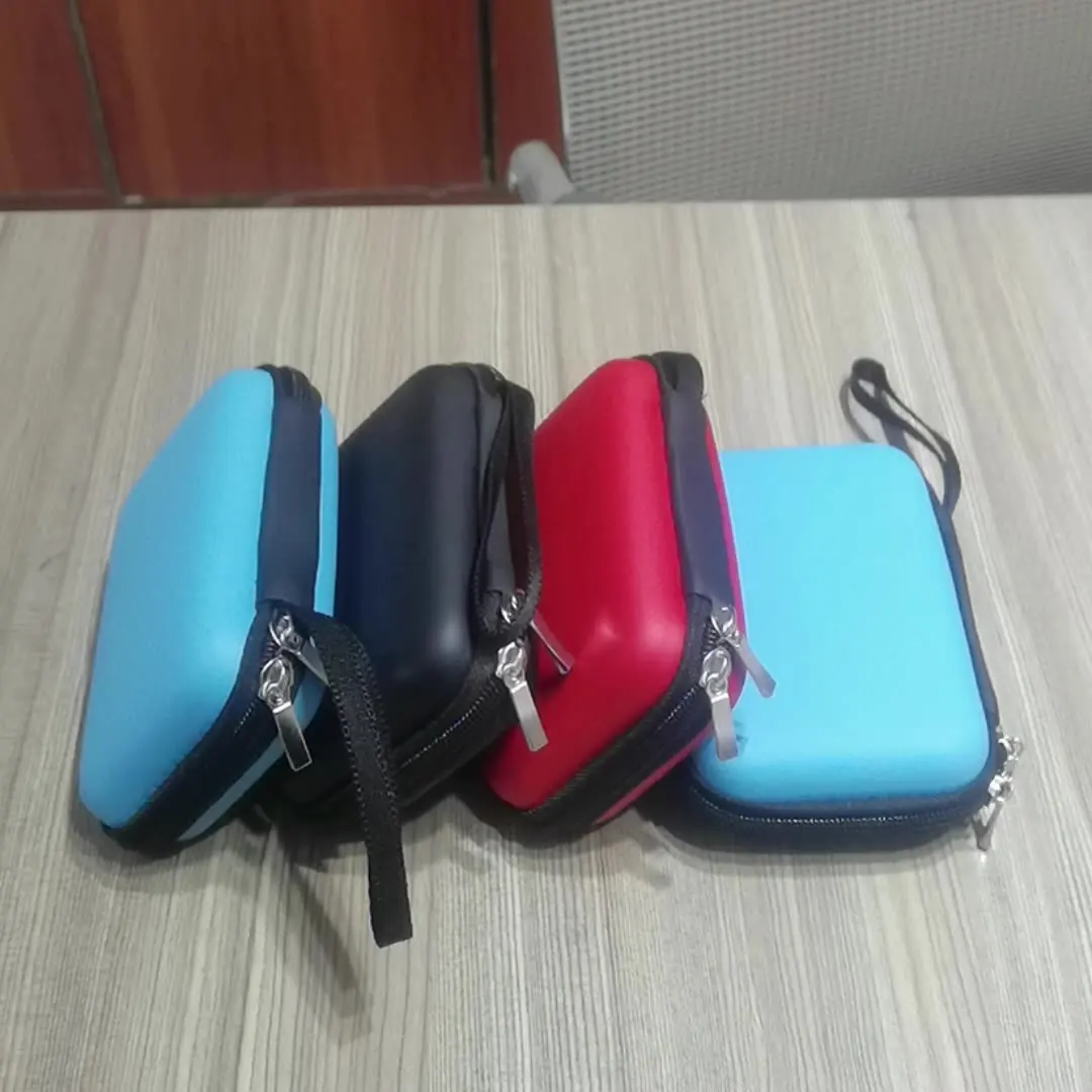 Portable External Hard Drive Zipper Case Bag Pouch Protector