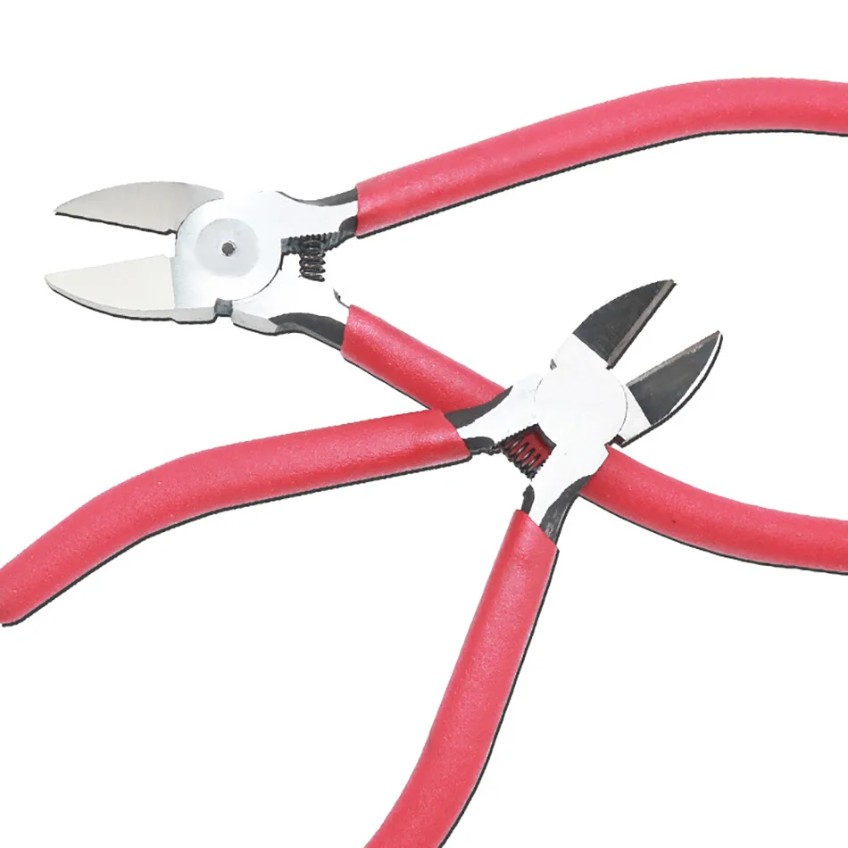 Wire cutting nippers 5 6 7 inch diagonal pliers hand tools cable cutter water rubber shank