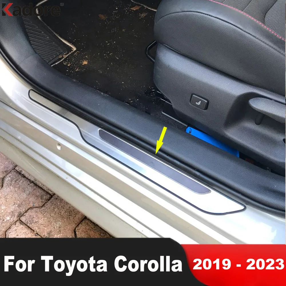 

Накладка на порог для Toyota Corolla 2019 2020 2021 2022 2023