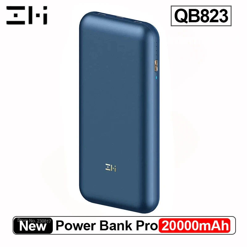 pocket power bank ZMI Powerbank PRO 20000mAh Fast Charge No.10 Pro QB823 65W Portable Power Bank for Smartphone Notebook power bank power bank