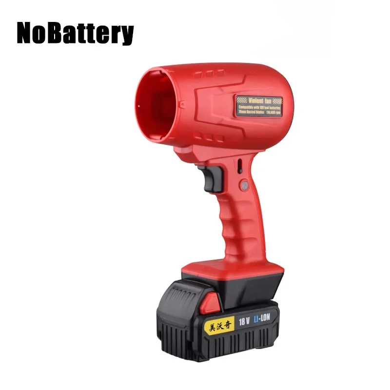 Handheld Electric Turbo Blower 18V Battery 33000RPM Brushless Air Duster Violent