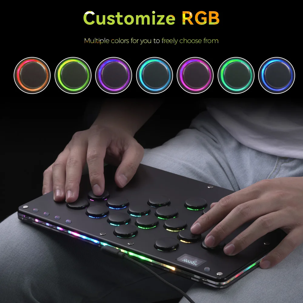 Haute42- COSMOX Anniversary Fighting Gaming Joystick Arcade