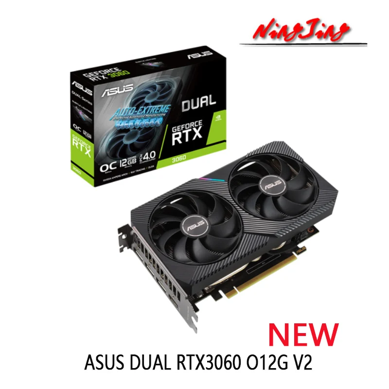 good pc graphics card ASUS ATS RTX3060 O12G GAMING /ASUS DUAL RTX3060 O12G V2 Video Cards GPU Graphic Card  RTX 3060 12GB LHR NEW graphics card for desktop Graphics Cards