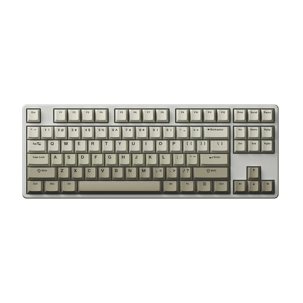 Akko Quente Frio Cinza Conjunto 132-chave Cereja Perfil Keycaps Conjunto Pbt Double-shot Full Keycaps Conjunto para Teclado Mecânico mx - Imagem 4