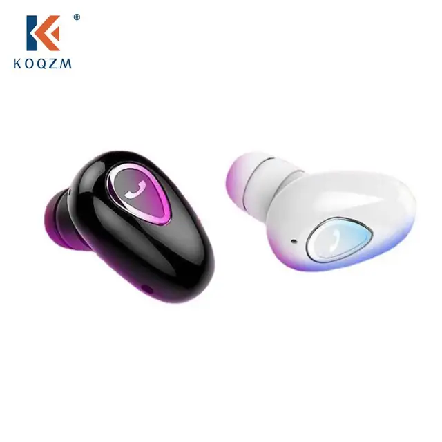 Mini Invisible Wireless Earphone Noise Cancelling Bluetooth Headphone Handsfree Stereo Headset TWS Sports Earbud With Microphone 1