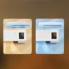 Small  Conditioner Heater Portable Wall Mounted  Conditioning Hot Fan for Bathroom Bedroom EU Plug 220V 5