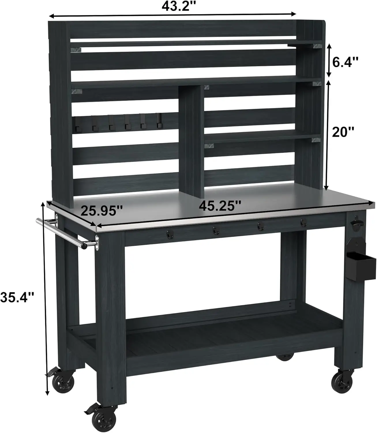 Potting Bench / Outdoor Kitchen Prep Station 5
