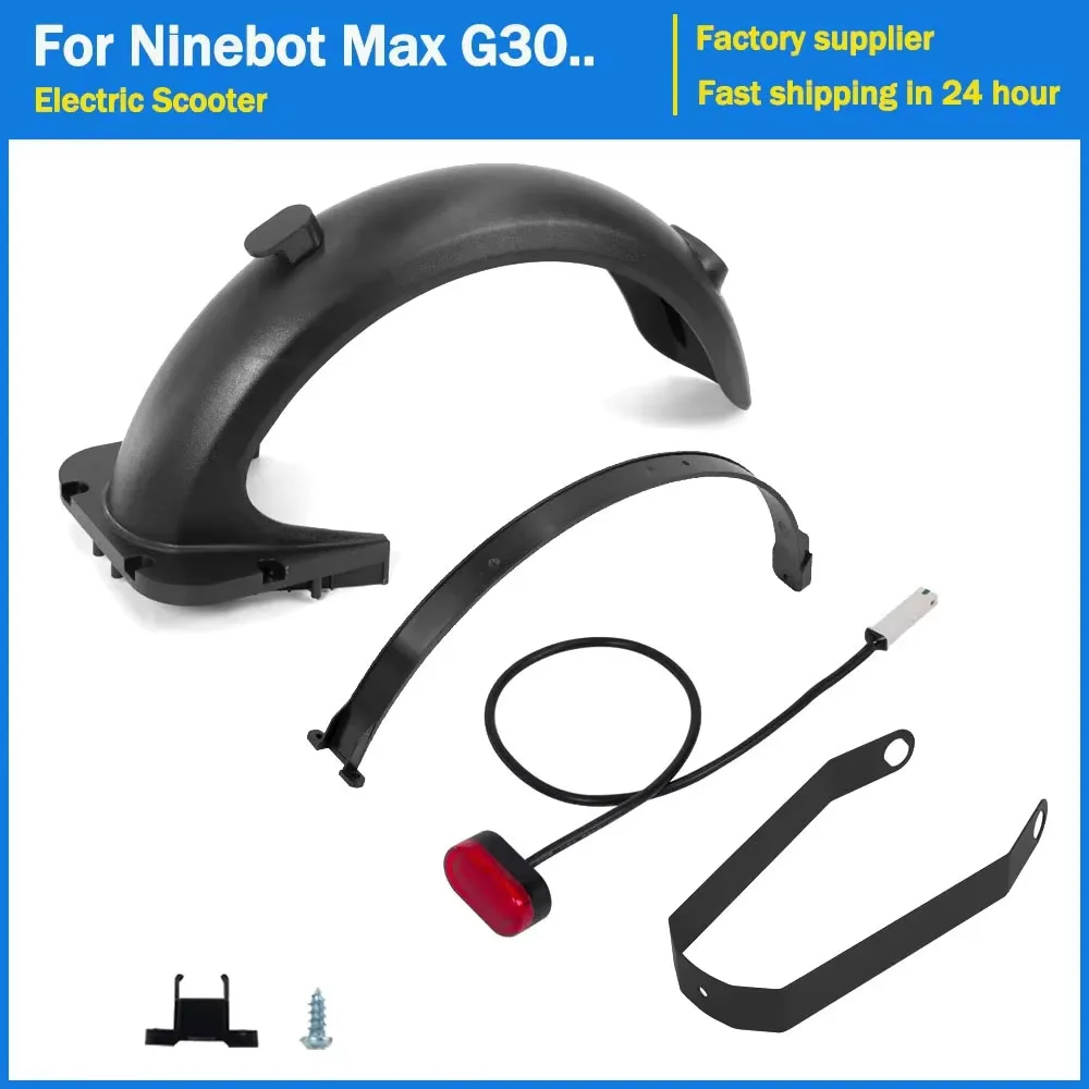 Rear Fender Mudguard Support Bracket Repair Black Kits for Segway Ninebot Max G30 G30LP G30D Electric Scooter Fender Accessories