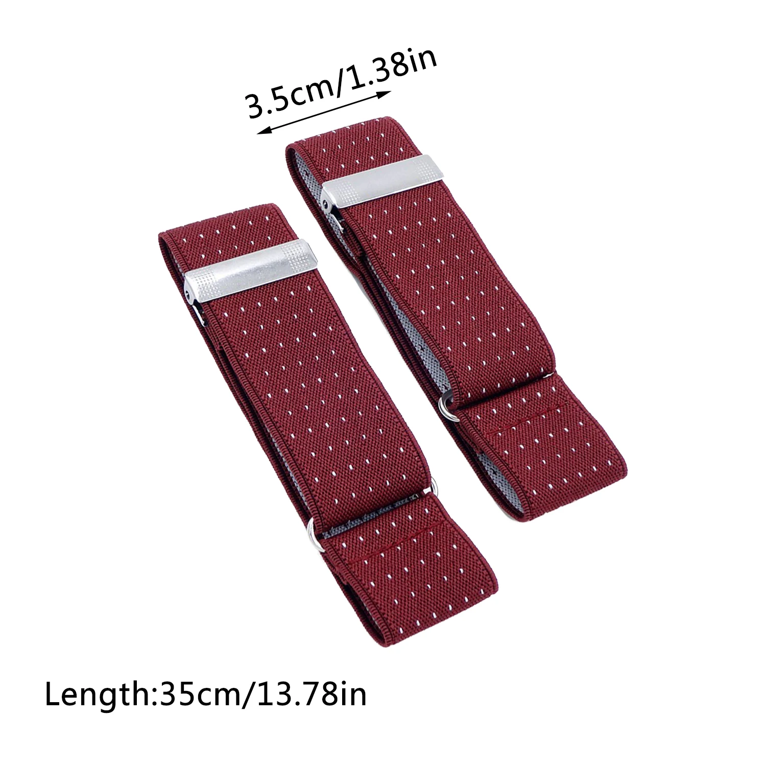 Shirt Sleeve Garter Strap 1Pair Fashion Arm Band Hold Up Garter Bartender Cuff Holder Men Shirt Adjustable High Density Elastic Band