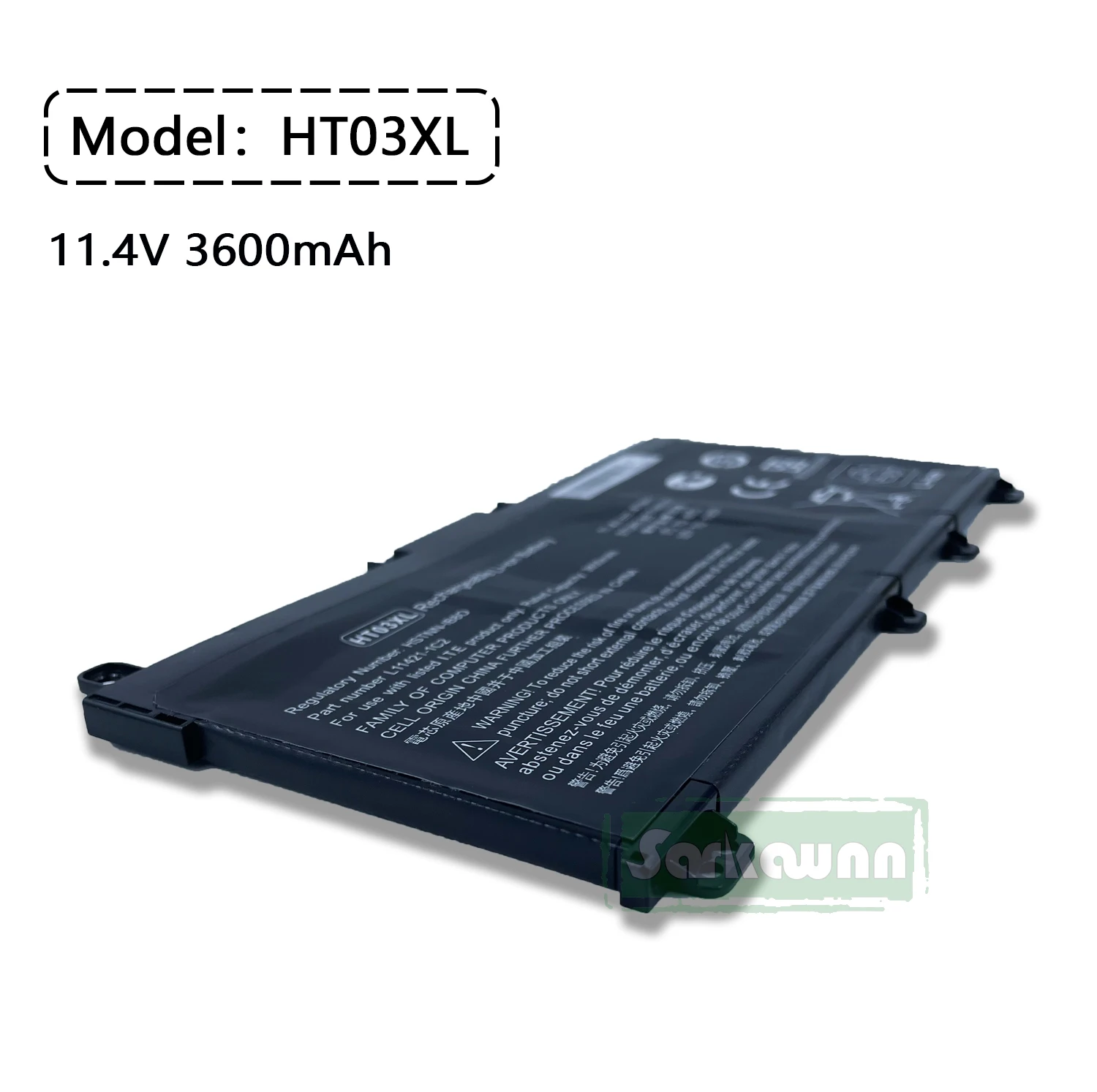 Bateria do Portátil de Sarkawnn Células Ht03xl para hp 250 g7 255 15-cs 17-by - Imagem 5