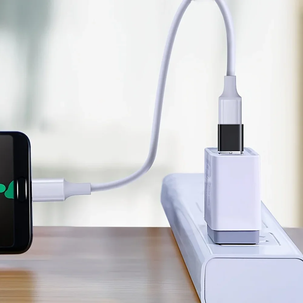 4피스 어댑터 세트, USB 암-타입C 수 어댑터, USB-C-USB 변환기, 마이크로 USB-USB-C 커넥터, USB-C-마이크로 수 커넥터