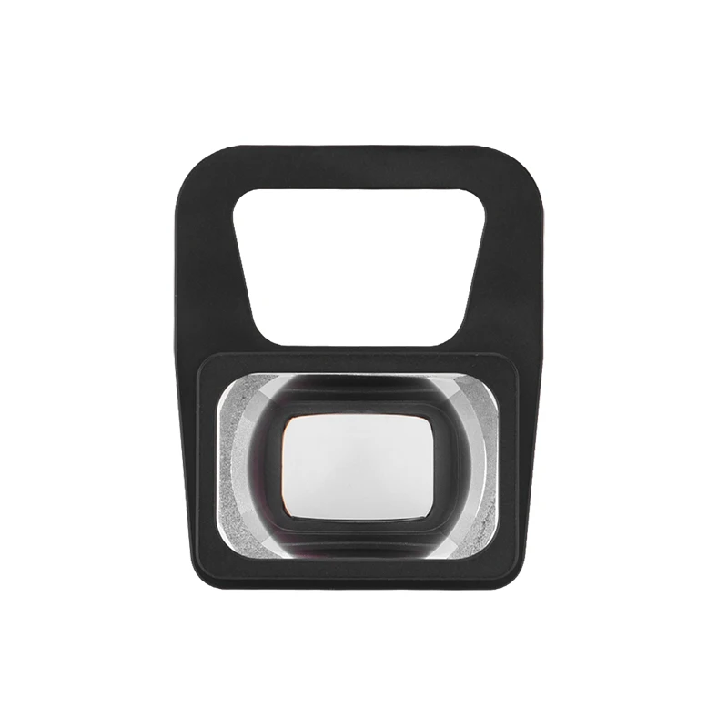 Comparaison visuelle entre une photo standard et une photo avec le filtre grand angle DJI Air 3, démontrant l'élargissement de 35%.