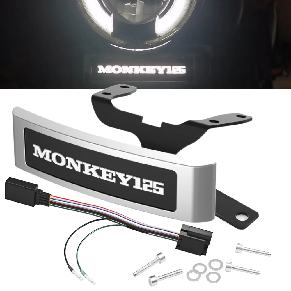 

Monkey 125 Logo LED Front Emblem Kit For Honda Monkey 125 Z125 2018-2024