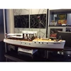 Wooden Yacht Northwest Wind Basswood Kit Assembled Ship Model 4