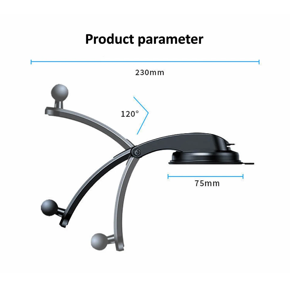 Universal Tablet Car Holder for Phone iPad 8 9 10 12.9 inch Tablet PC Stand for iPhone Samsung XiaoMi Mobile Suction Cup Bracket