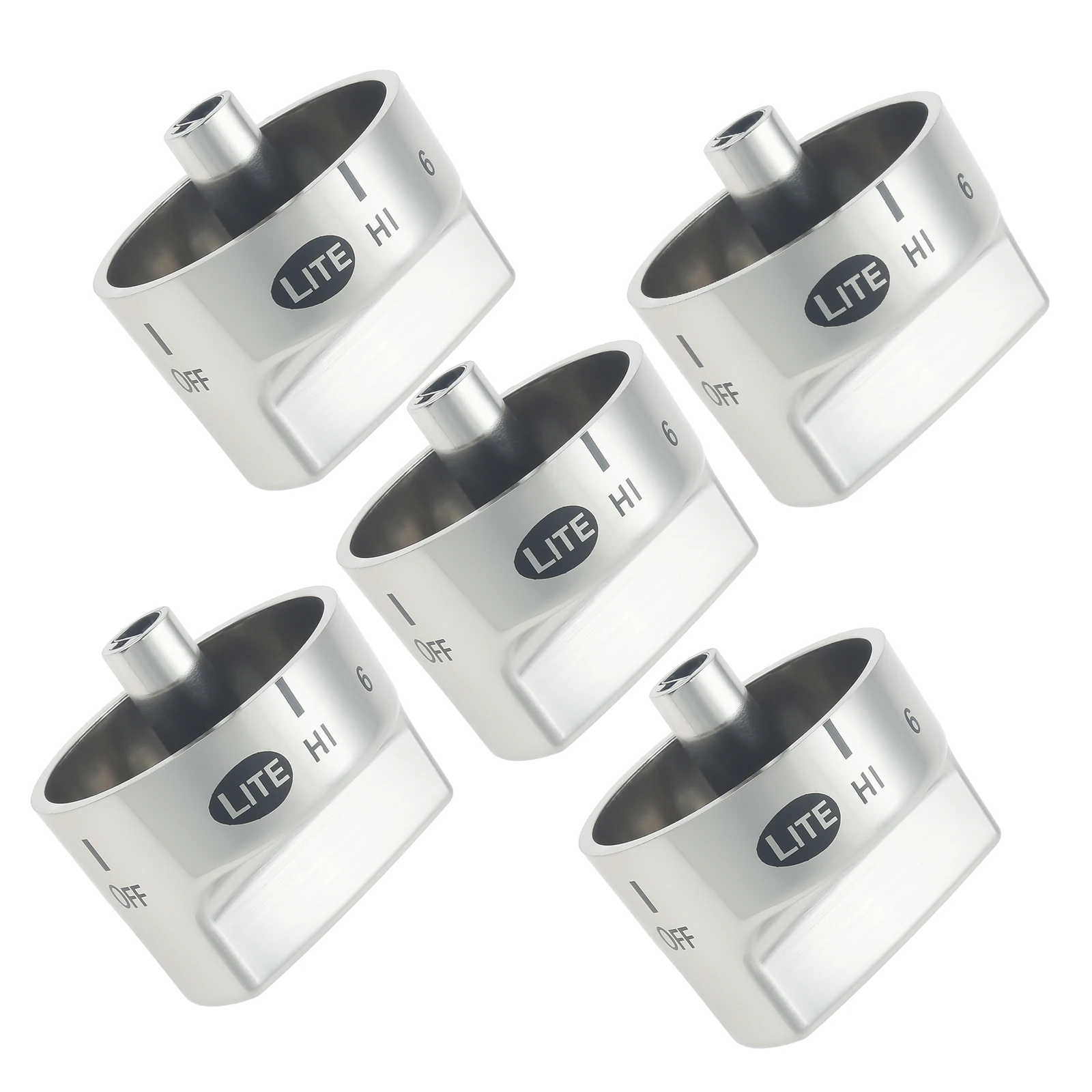 5pcs 318282310 Oven Control Knob Replacement for Kenmore Gas Cooktop Elite Gas Range AP3774164, 1062940, AH979119 79075403500