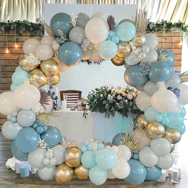 Guirxiété de ballons décoratifs pour premier anniversaire d'enfant,  fournitures de fête préChristophe, couronne pour garçon et fille de 1 an -  AliExpress