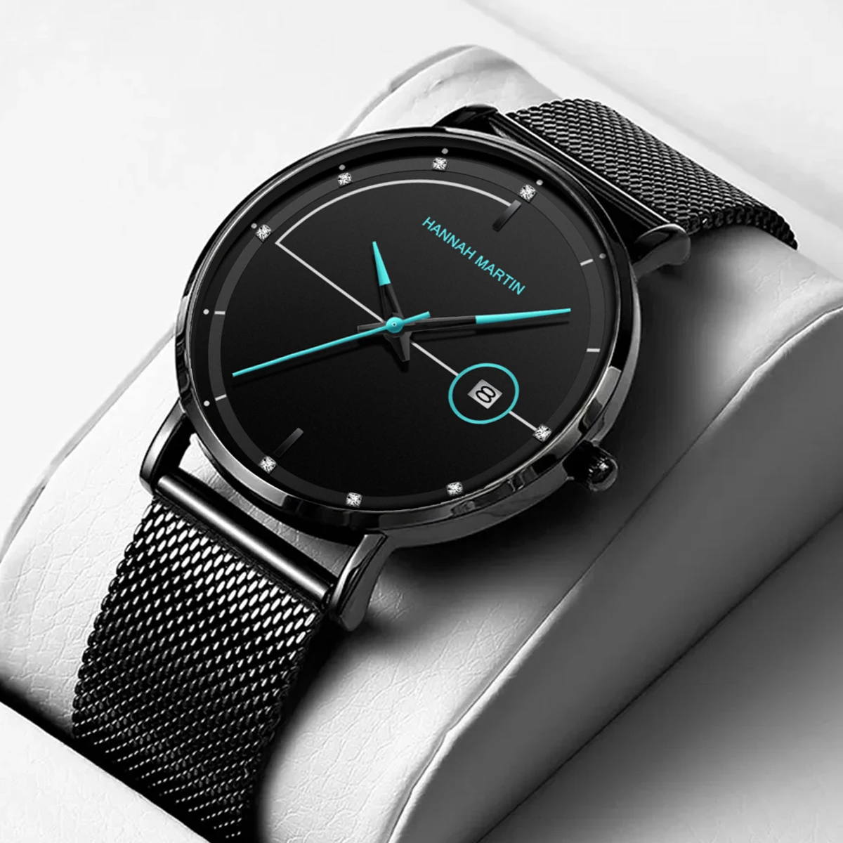 Organizzatore Di Stoccaggio Del Polso: Custodia Da Viaggio Portatile Uomini Supporto Orologi Orologi Da Polso E Orologi Intelligenti Da 10,96 € | DHgate - Foto 3