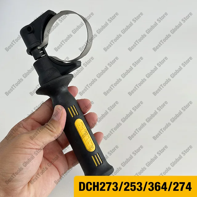 Poignée Anti-vibration DeWalt DCH253 DCH273 Poignée Latérale Anti-vibration Pour Perforateur DeWalt DCH253 DCH273 - Pièce N112156 Anti-vibration Outils