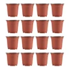 200Pcs 4 Inch Plastic Flower Seedlings Nursery Supplies Planter Pot/Pots Containers Seed Starting Pots Planting Pots 1