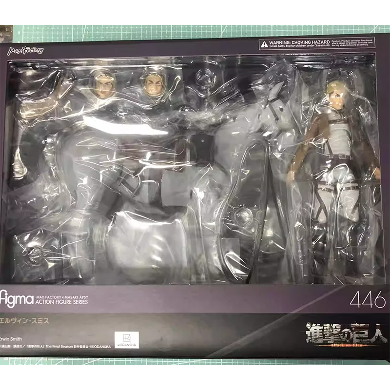 Figma Attack On Titan Erwin Smith Figure Max Factory Japan New In