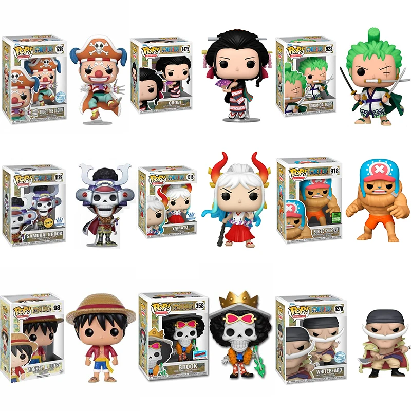 Funko POP One Piece Roronoa Zoro 923# Samurai Brook 1129# Yamato