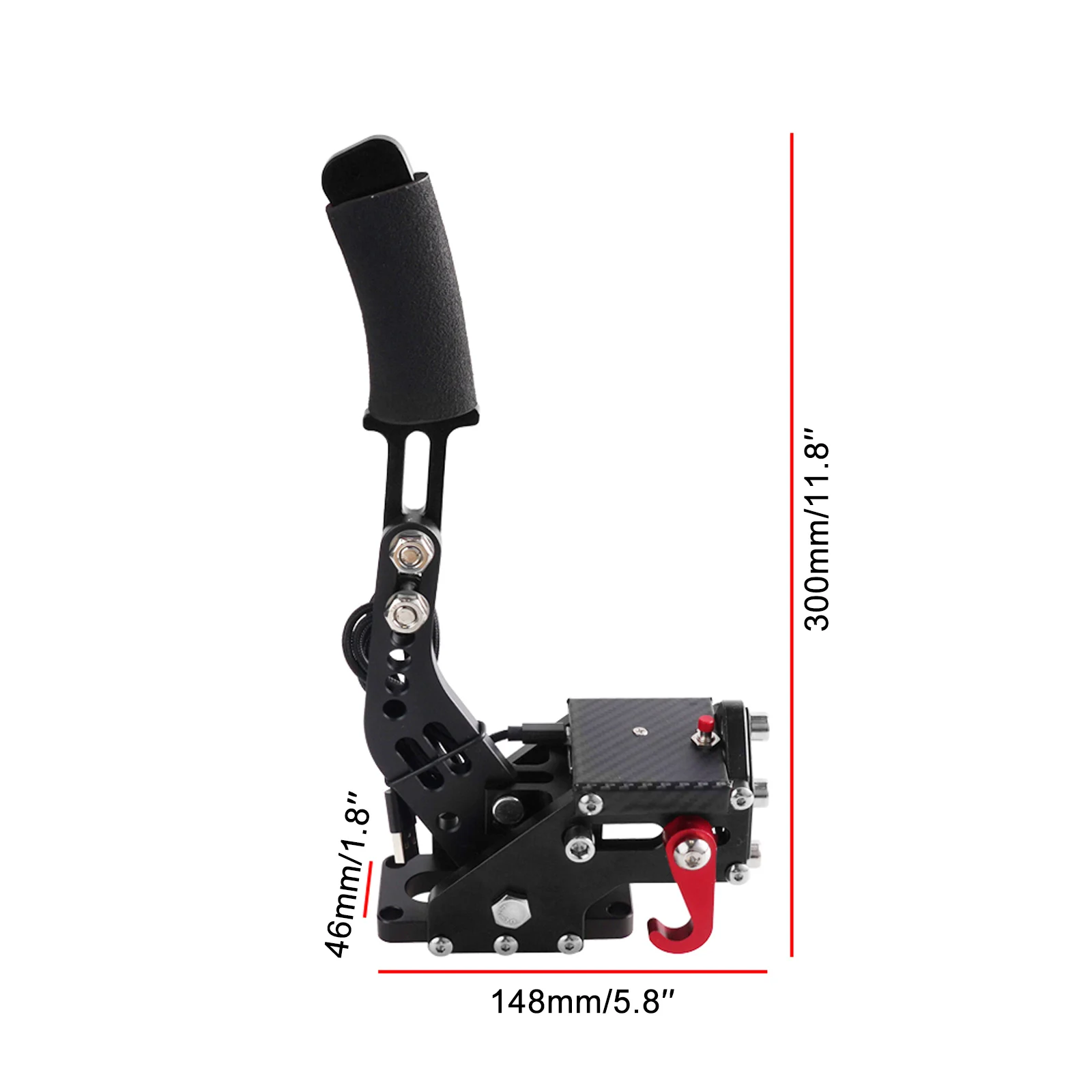 USB3.0 14Bit XSX XBOX Handbrake for Racing Games Steering Wheel Stand G920 Black