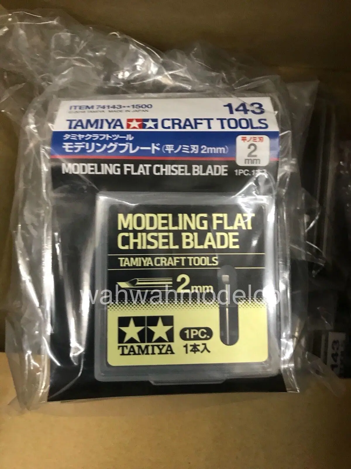 

Tamiya 74143 лезвие для моделирования плоское долото лезвие 2 мм
