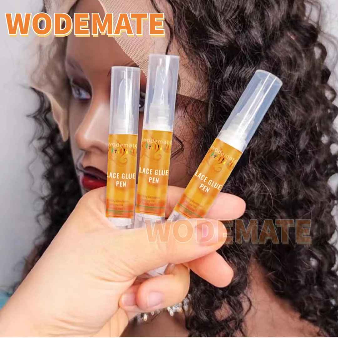 Lace Glue Pen Waterproof Wig Adhesive Invisible Hair Replacement Glue Strong Hold Bonding For Toupee Hairpiece Frontal 5ml