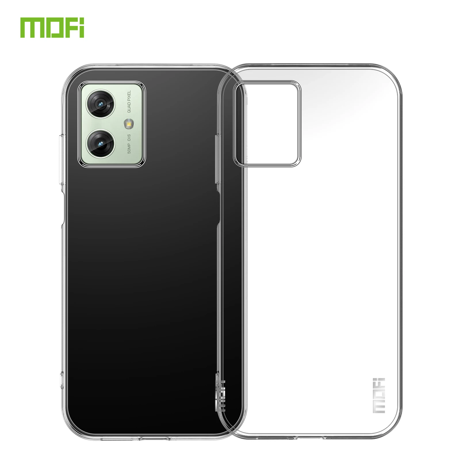 Per Motorola Moto G54 5G Custodia Mofi Ultra Sottile Morbido Tpu Cover Posteriore Trasparente Custodie Per Motorola Moto G54 5G