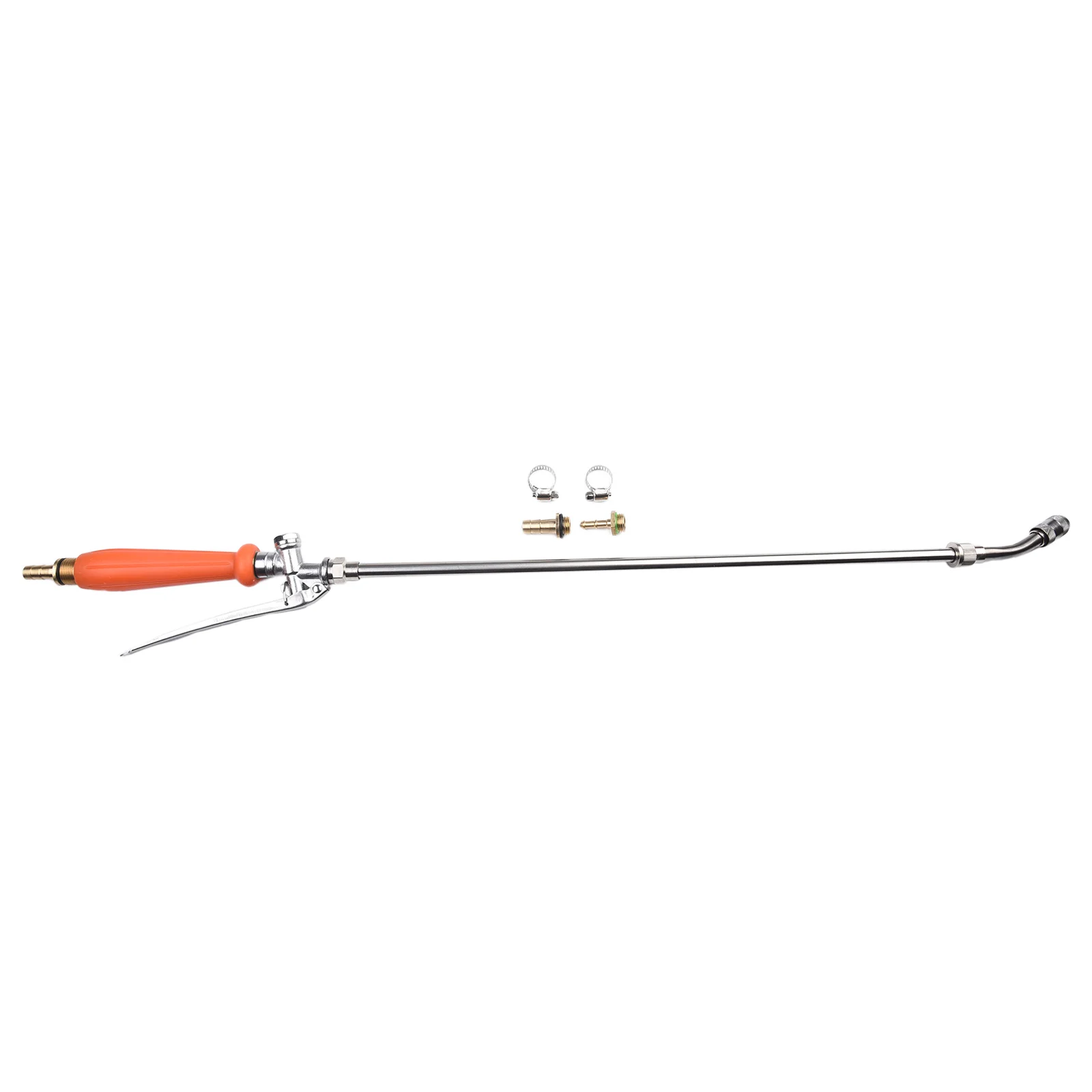 

29 Inch Stainless Steel Sprayer Wand Corrosion resistant Mist/Straight Spray 2 Brass Barbs for Hose Connection