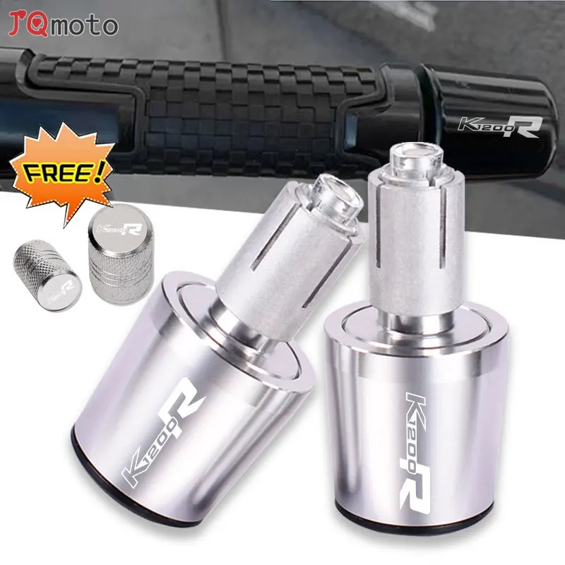 Per Bmw K1200R K 1200R All Years 2021 Moto Cnc Manubrio Manopole Manubrio Cap End Handle Plugs Cap Accessori