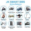 JK BMS JK-B2A25SRP SMART BMS 2A Active Balance 8S~25S 1000A Bluetooth RS485 CAN for LiFePo4 Li-ion LTO Camping RV Backup Battery 2