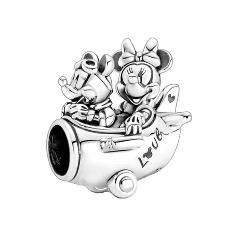 Disney Creatieve Armband Losse Kralen Voor Meisjes Mickey Minnie Cartoon Pandora Anime Sieraden Accessoires Kids Verjaardag Kerstcadeaus