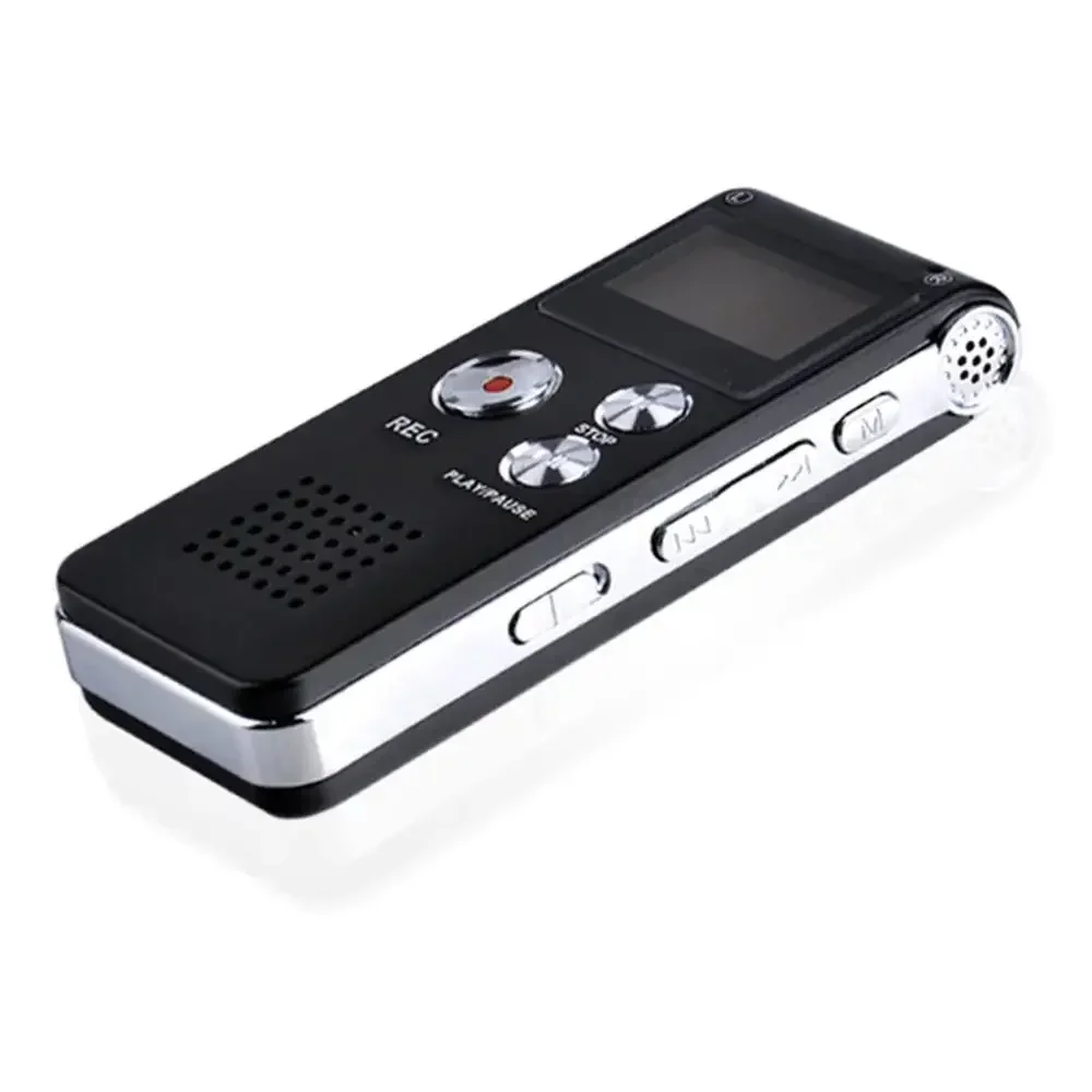 Multifunctional Rechargeable 8GB 650HR Digital Audio Voice Recorder Dictaphone Intelligent MP3 Player High-definition Portable voice recorder