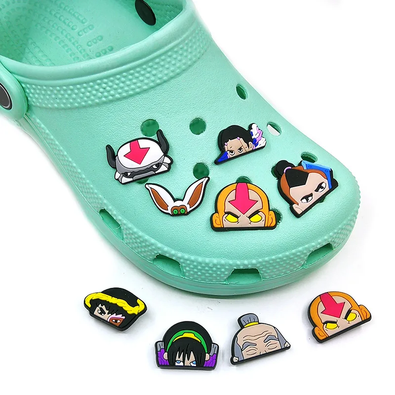 Clog Shoe Friends Tv Show Jibbitz For Crocs 1pcs Avatar Shoe Charm