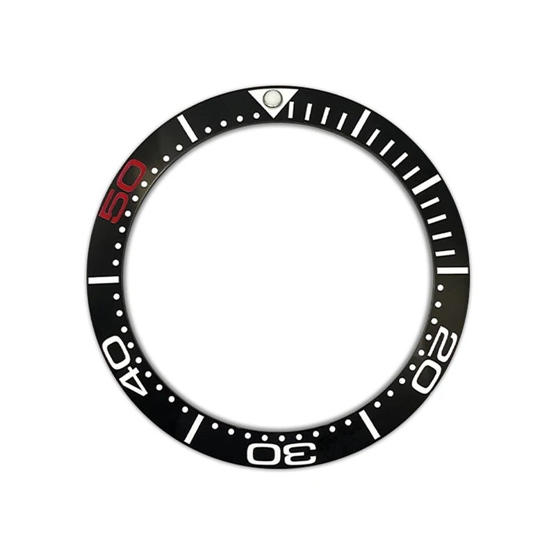 Curved Ceramic Bezel Insert Ring for Men's Watch Customization