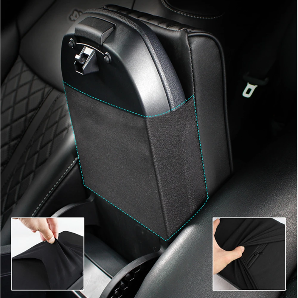 Car Central Armrest Pad Multi-color Auto Center Console Arm Rest Seat Box Mat Cushion Pillow Cover Vehicle Protective Styling center console armrest,car armrest cover,armrest pad,car armrest mat