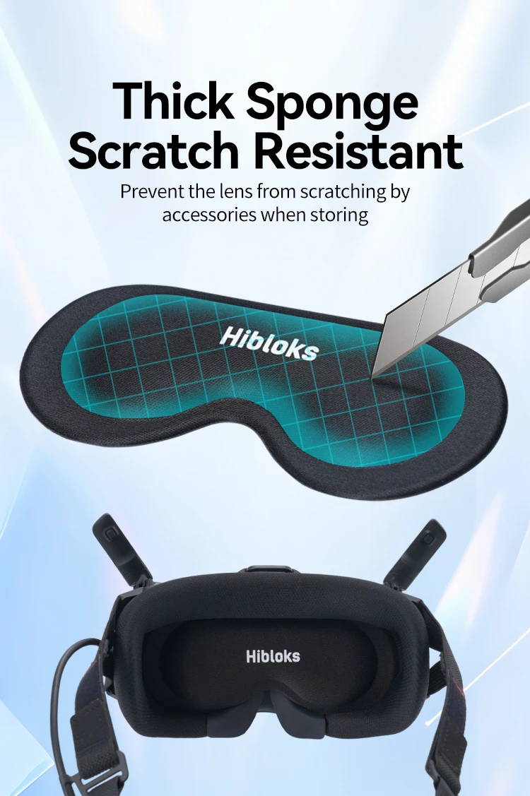 Hibloks for Neo goggles N3 for Avata 2 N3 sponge eye mask dustproof sunshade le