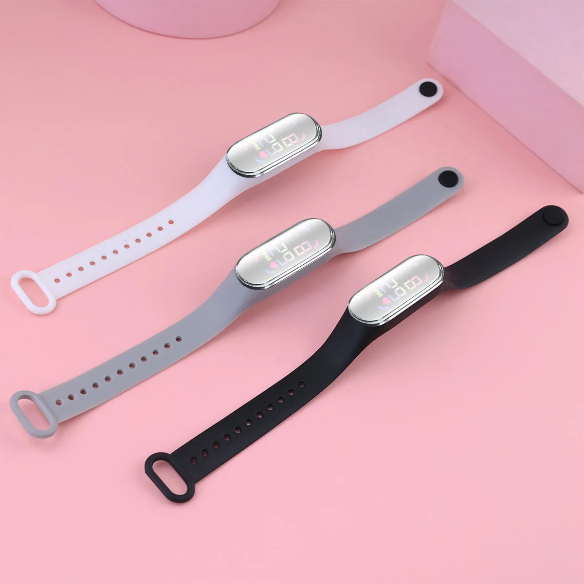 2025 Fashion Children Watches Sports Luminous Bracelet Women LED Watch for Girls Waterproof Digital Ladies Clock Kids Gift 6