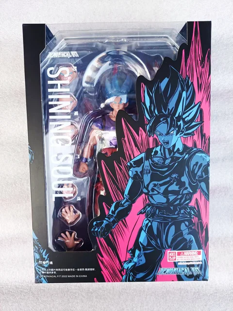 Ready Stock] Demoniacal Fit Dragon Ball Goku Blue Kaioken - Shining Soul,  Hobbies & Toys, Toys & Games on Carousell