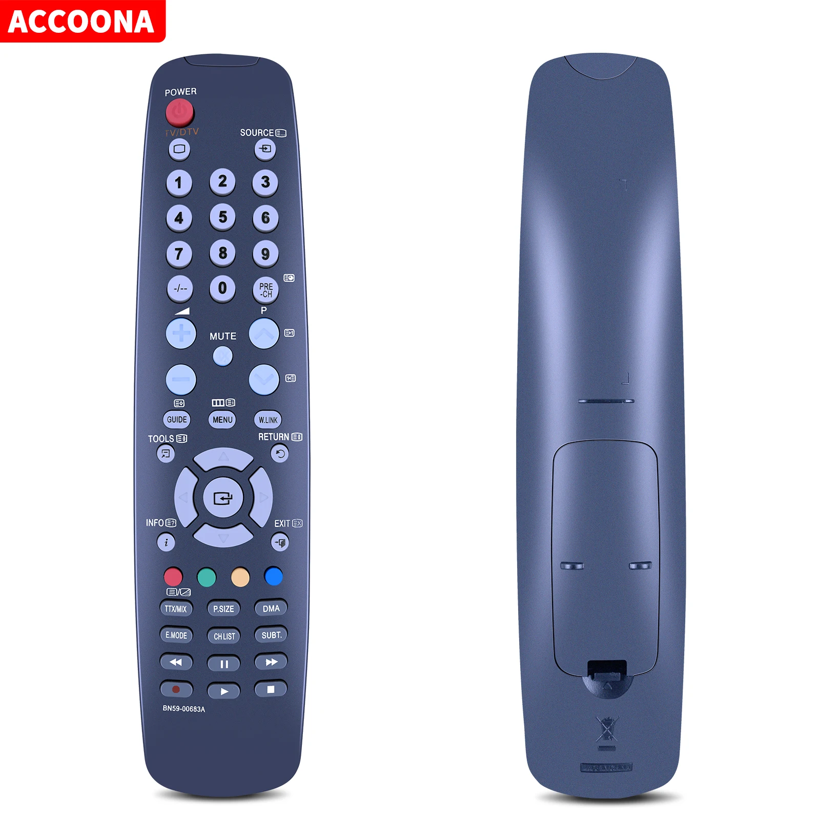 Пульт дистанционного управления для Samsung PS42A412C4 PS50A410C1 PS50A410C3 PS50A412C4 BN59-00683A LE32A556P1C LCD HDTV