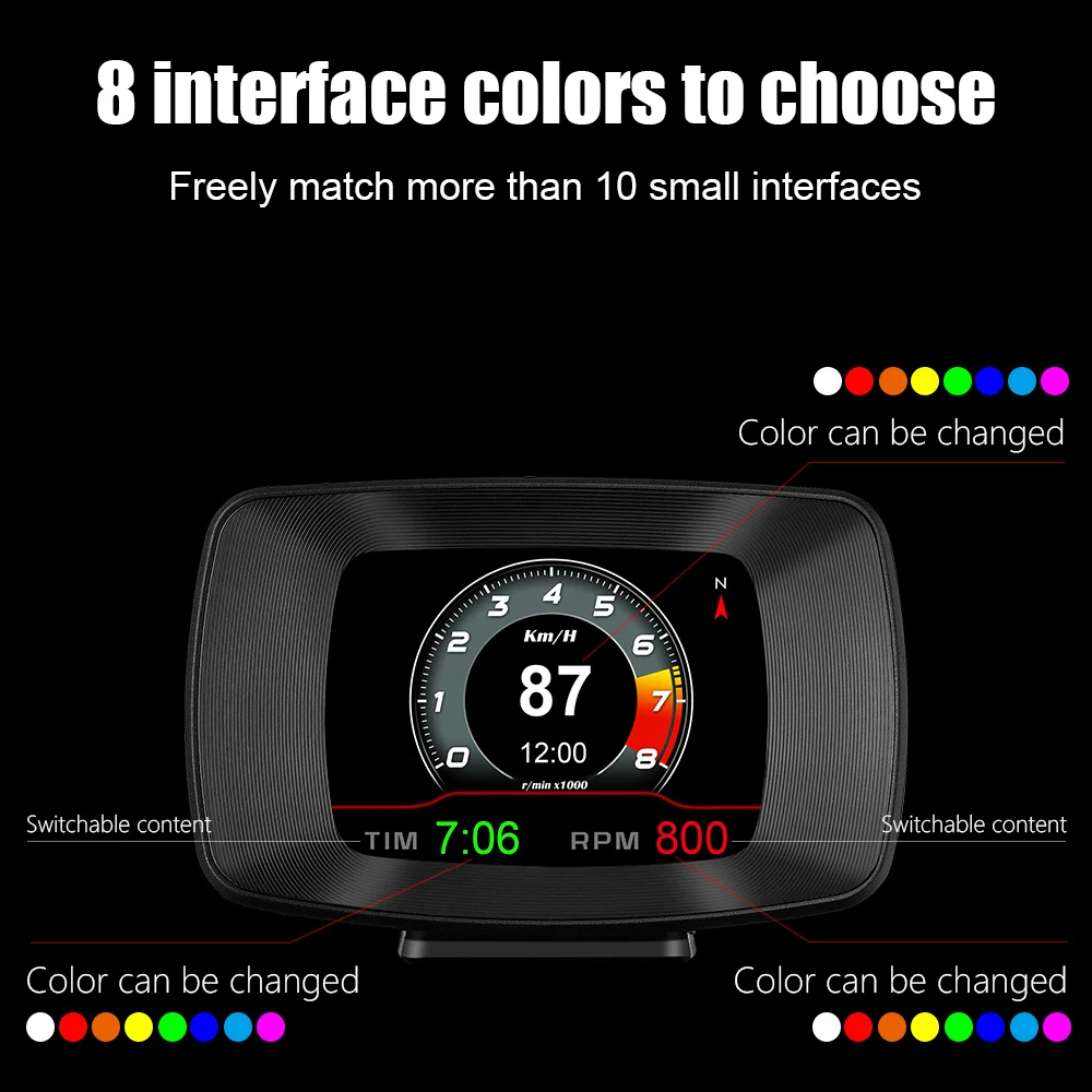 LEEPEE-  Ÿ ڵ ÷,    ˶ Ʈ ڵ HUD  P13   ÷ OBD2 GPS