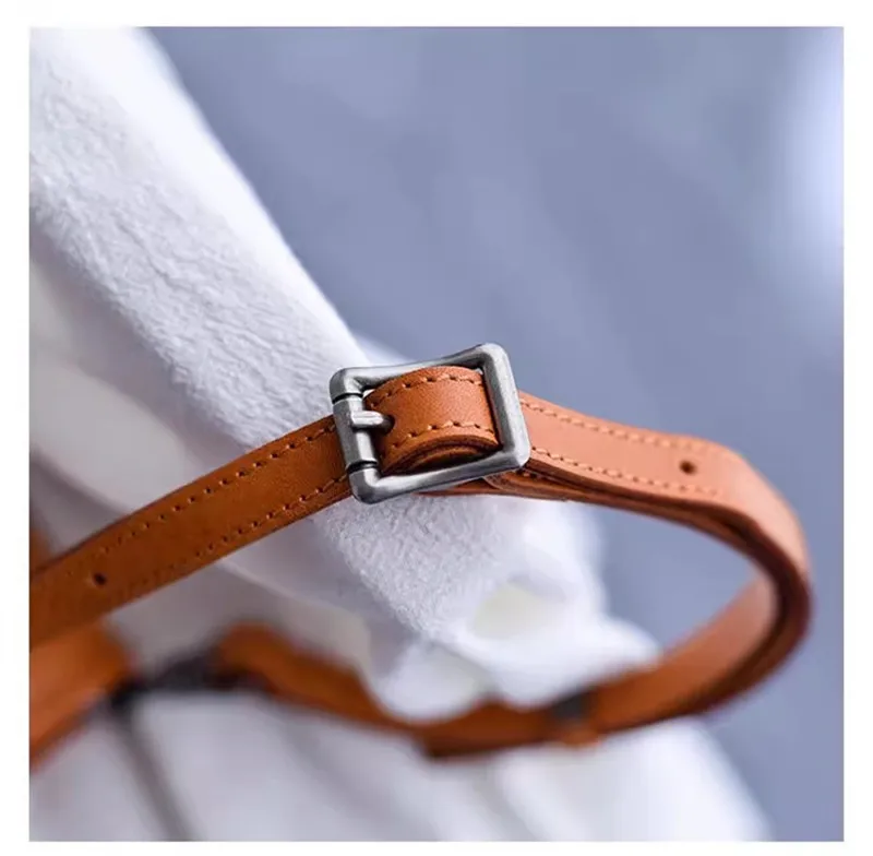 PNDME mode lässig designer handgemachte echtes leder frauen nette umhängetasche party im freien kuh leder kleine schulter tasche – Detail 11