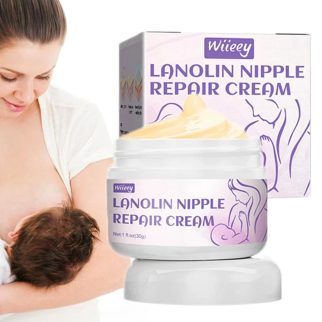 Organic Nipple Butter Breastfeeding Cream 30g Lanolin Nipple Cream