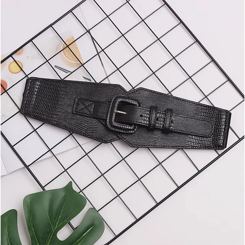 Plus Size Corset Belt Female Designer Belts For Women Dresses Wide Stretch Cummerbunds Elastic Ceinture Femmel Big Waistband