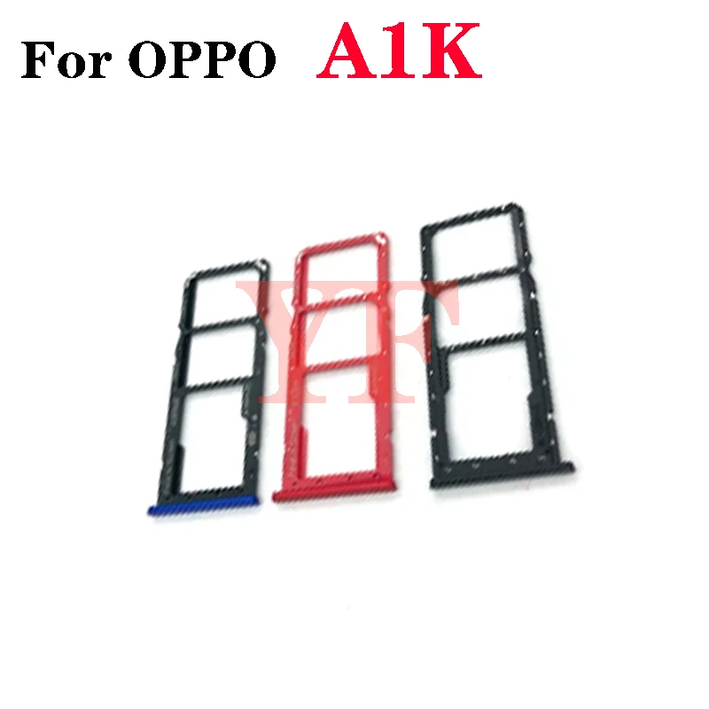 Лоток для SIM-карты OPPO A1K A11 A13 A11X A31 A32 A37 лоток держатель Слот карты адаптер запасные