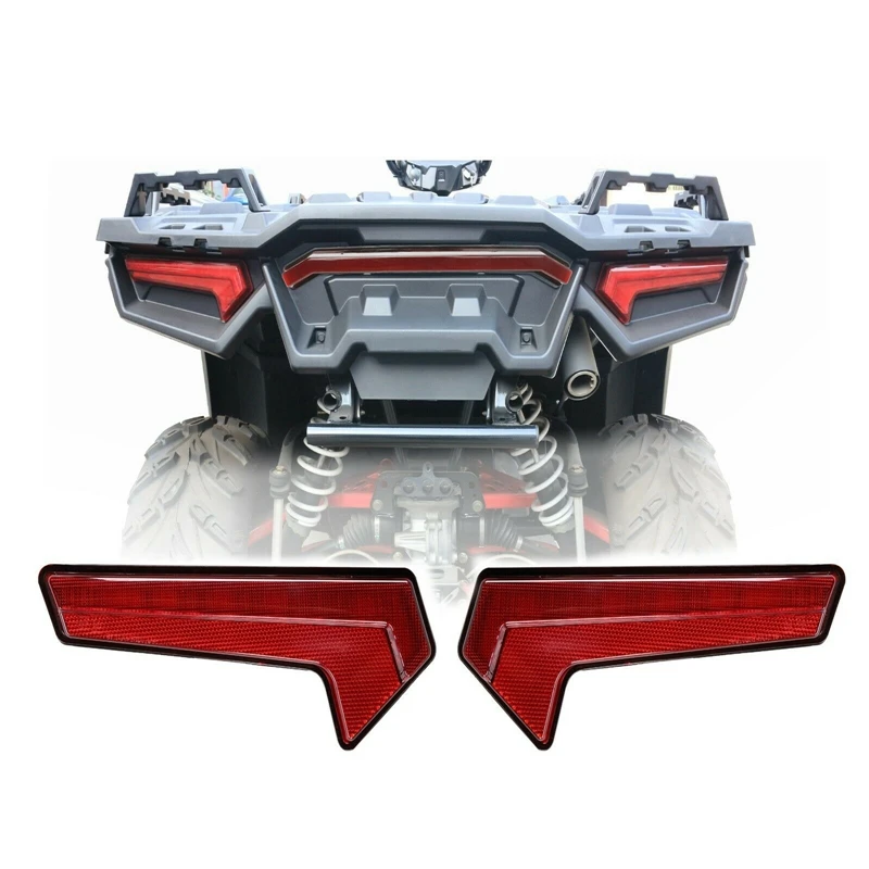 

1 пара красных автомобильных аксессуаров для Polaris Sportsman 1000 XP RZR RS1 XP TURBO 2018 2019