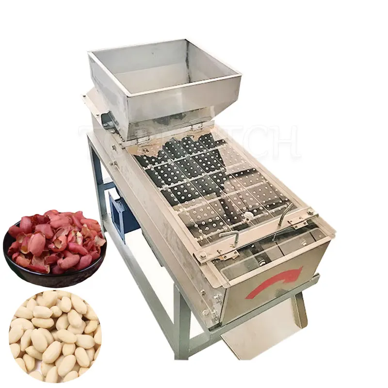

Dry Type Groundnut Skin Peeler Stainless Steel Roasted Peanut Red Skin Removing Machine